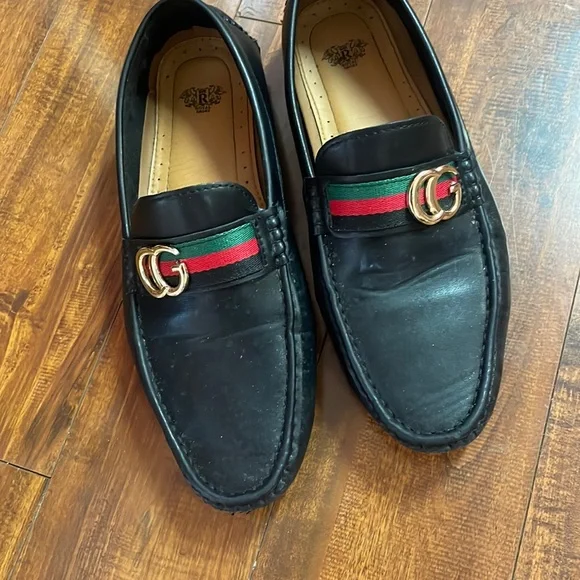 Gucci | Shoes | Gucci Leather Custom Loafers | Poshmark